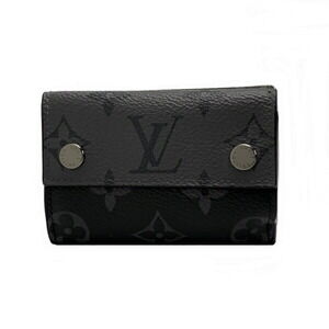 Louis Vuitton Monogram Eclipse Black Reverse Discovery Compact Wallet